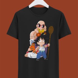 Polo de Maestro Roshi, Goku y Krilin