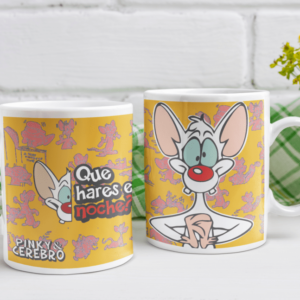 Taza - Pinky y Cerebro